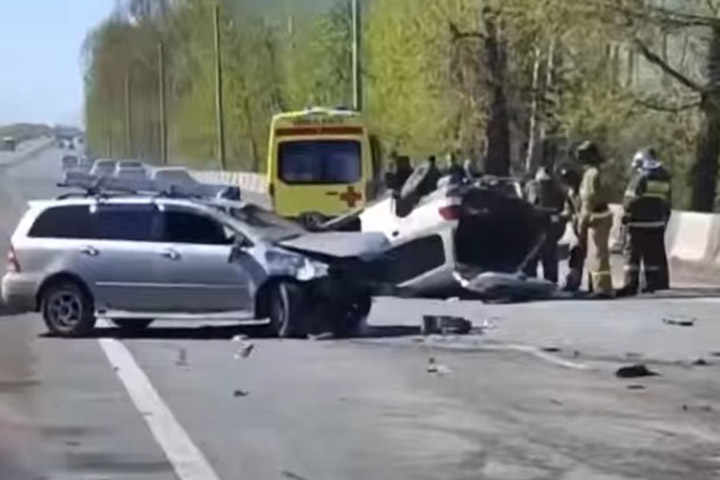 «Просто кошмар» - возле Красного Абакана серьезное ДТП